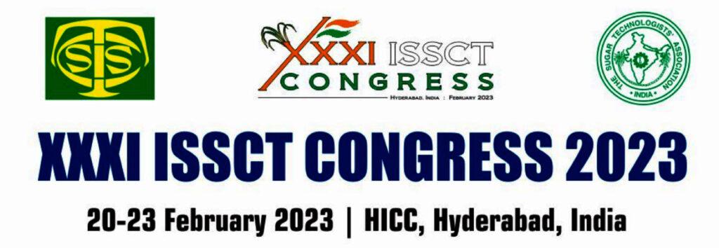 XXXI ISSCT Congress 2023 in Hyderabad, India